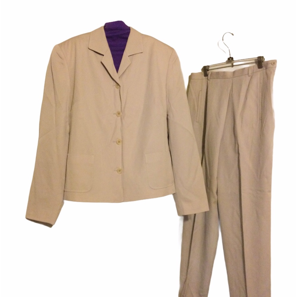 Vintage Talbots High Waisted Pant Suit